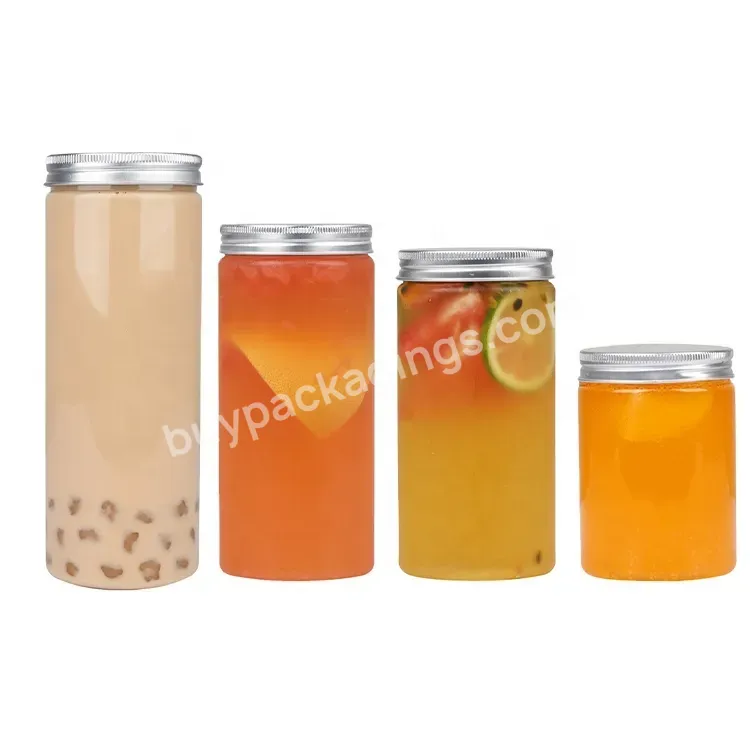 Pet 650ml Plastic Cookies Jar Package Container