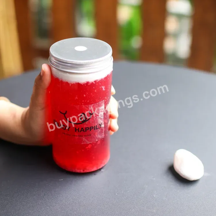 Pet 650ml Plastic Cookies Jar Package Container