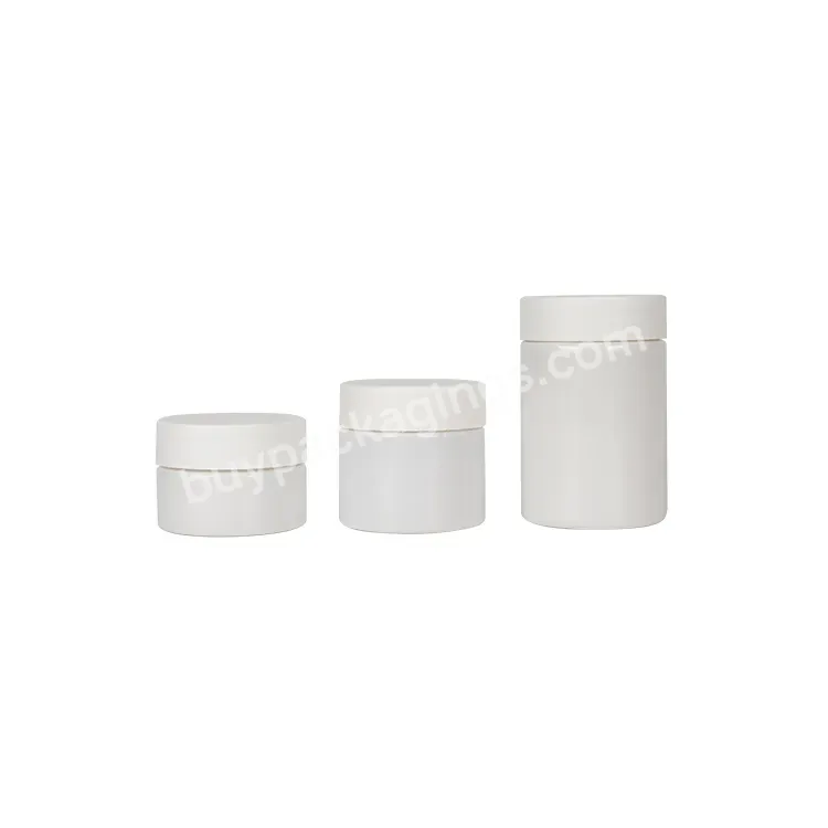 Pet Containers Plastic 3.5 Jars 2oz 3oz 4oz 5oz Child Resistant Pet Jars With Lid