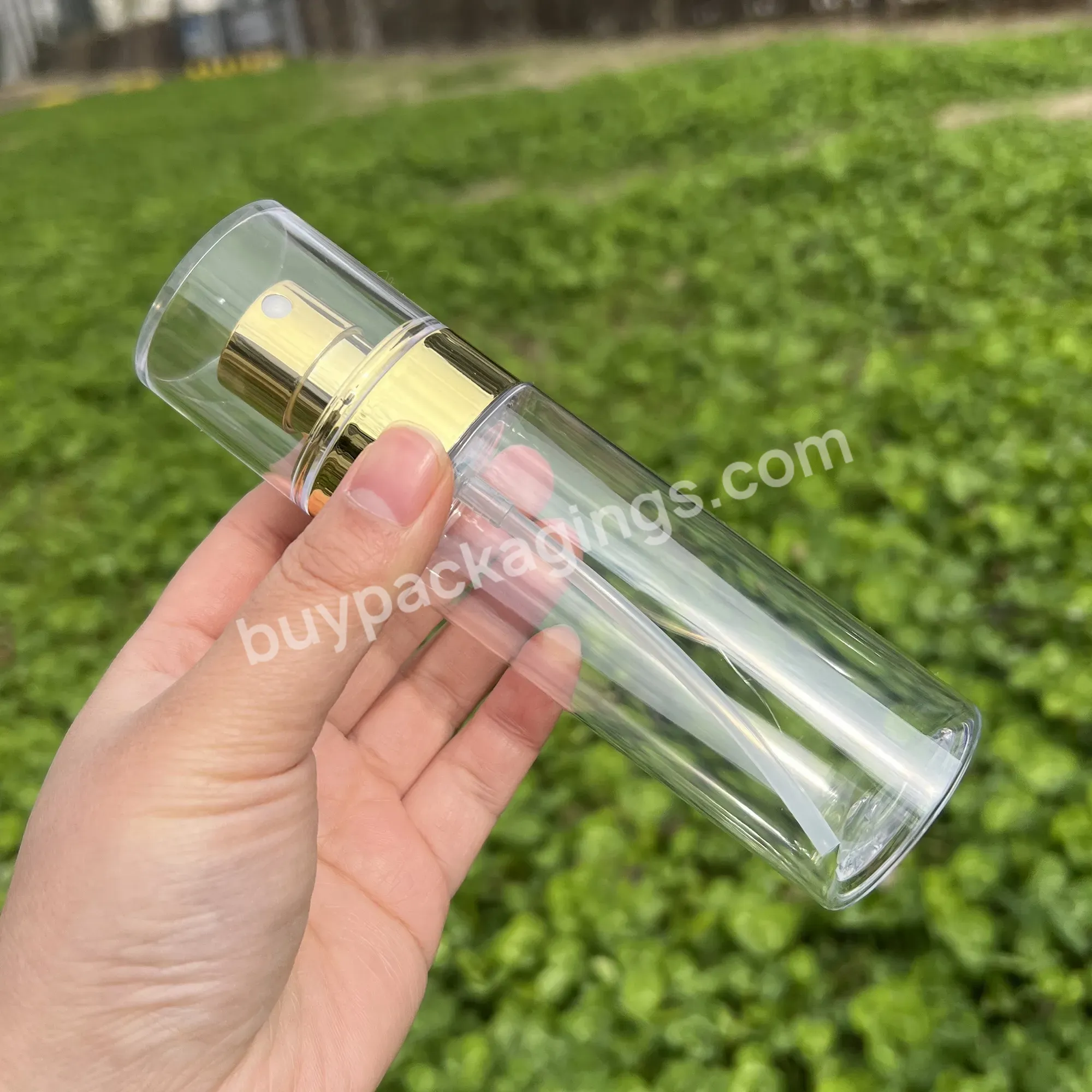 Pet Empty Clear Perfume Refillable Plastic Spray Bottles With Fine Mist Sprayer Pump 80ml 100ml 120ml 145ml 160ml