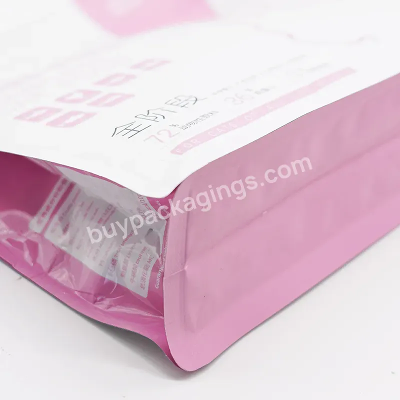 Pet Food Matte Packaging Can Be Customized To Print Upright Zipper Bag