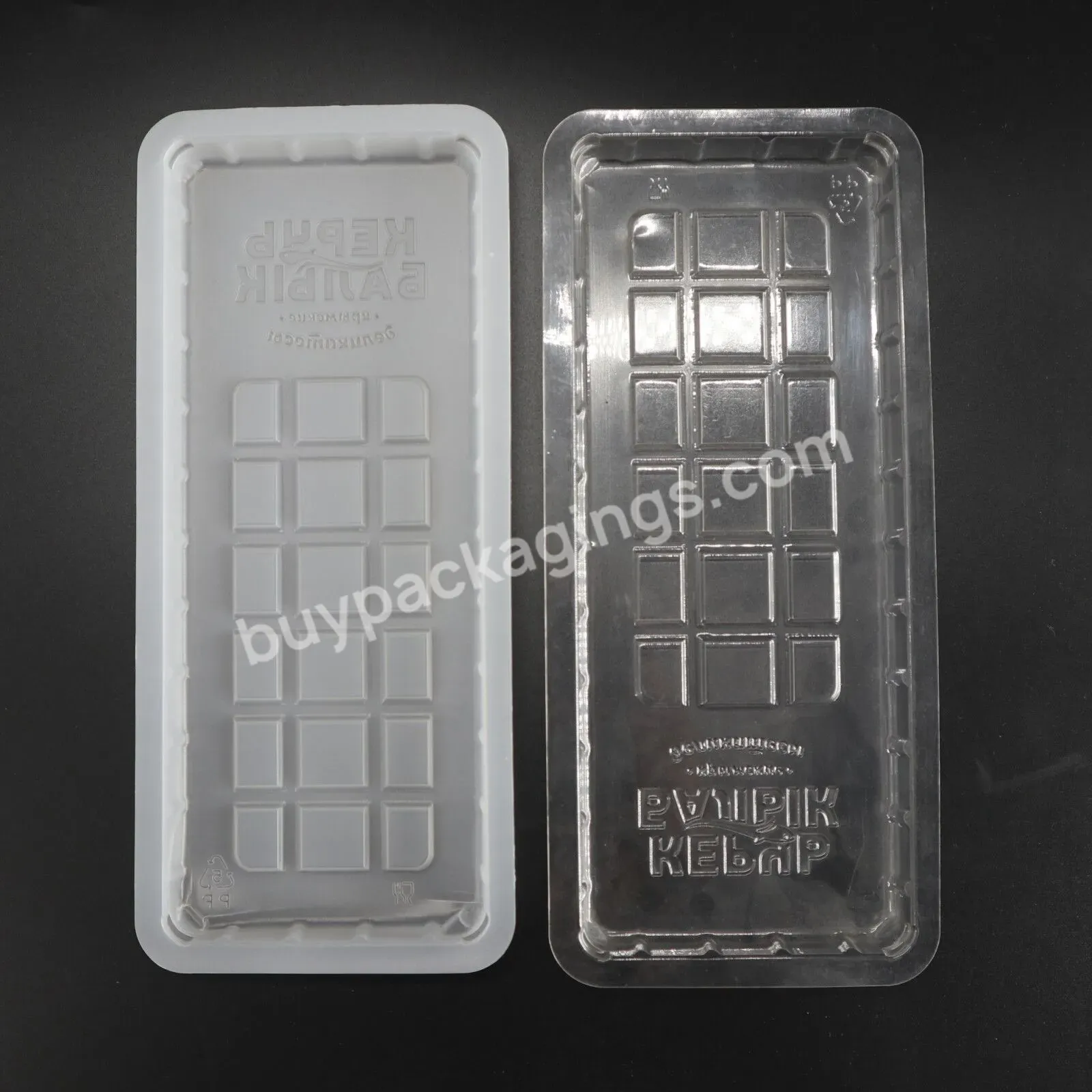 Pet Pp Cpet Plastic Blister Disposable Food Plastic Trays Meat Food Fruit Vegetable Packaging Tray Plastic Box