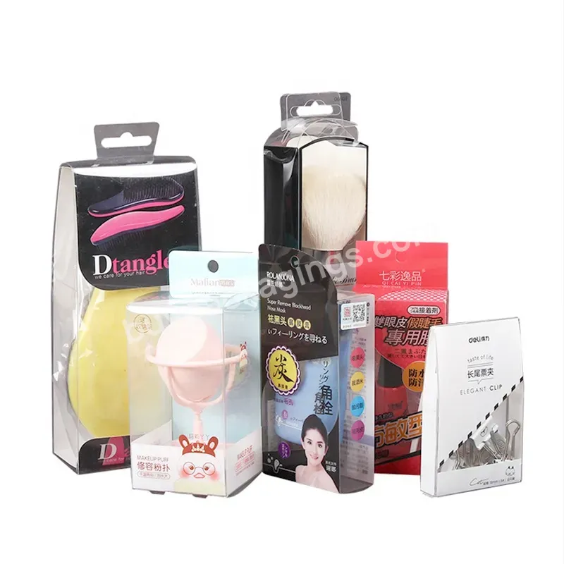 Pet Pvc Pp Plastic Cosmetic Skin Care Packaging Box Custom Printed Rejuvenating Set Acetate Box