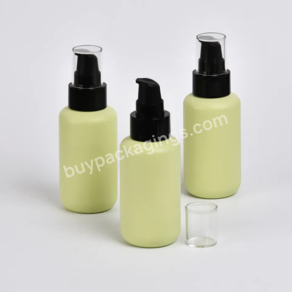 Pet Skincare Hair Serum Packaging 150ml Pet Lotion Bottle Round Shape Skin Care Bottle With Cap