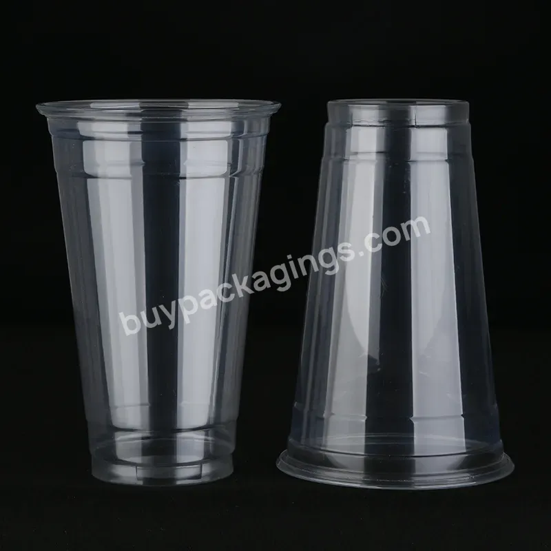 Pet Transparent 16oz 500ml Cheap Disposable Plastic Cups With Lids For Restaurant - Buy Cheap Disposable Plastic 16 Oz Cup Plastic,Disposable Plastic Pet Clear Cup With Flat Lids For Restaurant,Pet Transparent Cheap Disposable Plastic 16 Oz Cup Plastic.