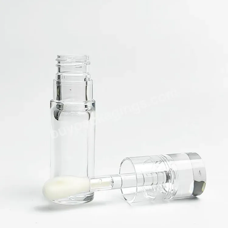 Pet Transparent Square Mascara Lipstick Tube Lip Glossy Bottle Cosmetic Sub-packaging Empty Tube