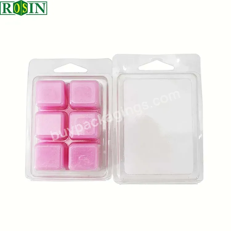 Pet Wax Melt Clamshell International Universal Style Plastic Blister Packaging Hang Sell Accept