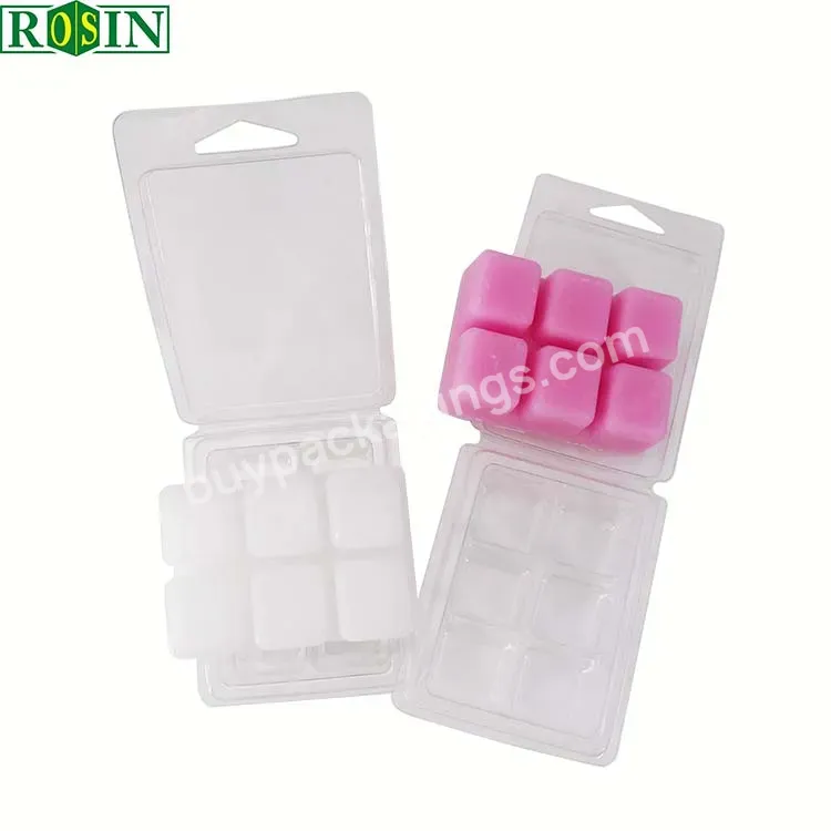 Pet Wax Melt Clamshell International Universal Style Plastic Blister Packaging Hang Sell Accept