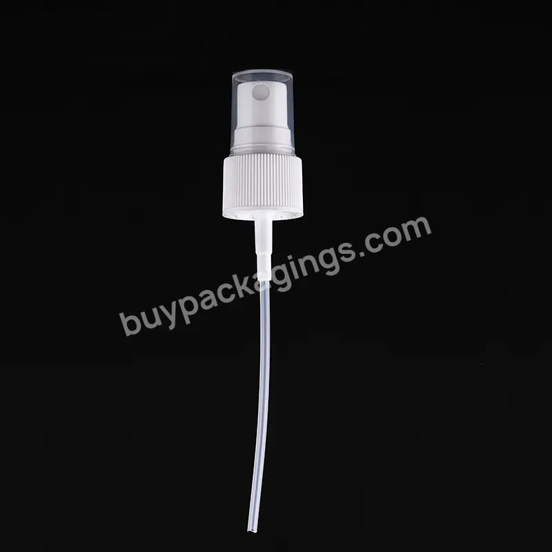 Pharmaceutical Level 18mm 20mm 24mm White Plastic Crimp Perfume Spray Mist Sprayer