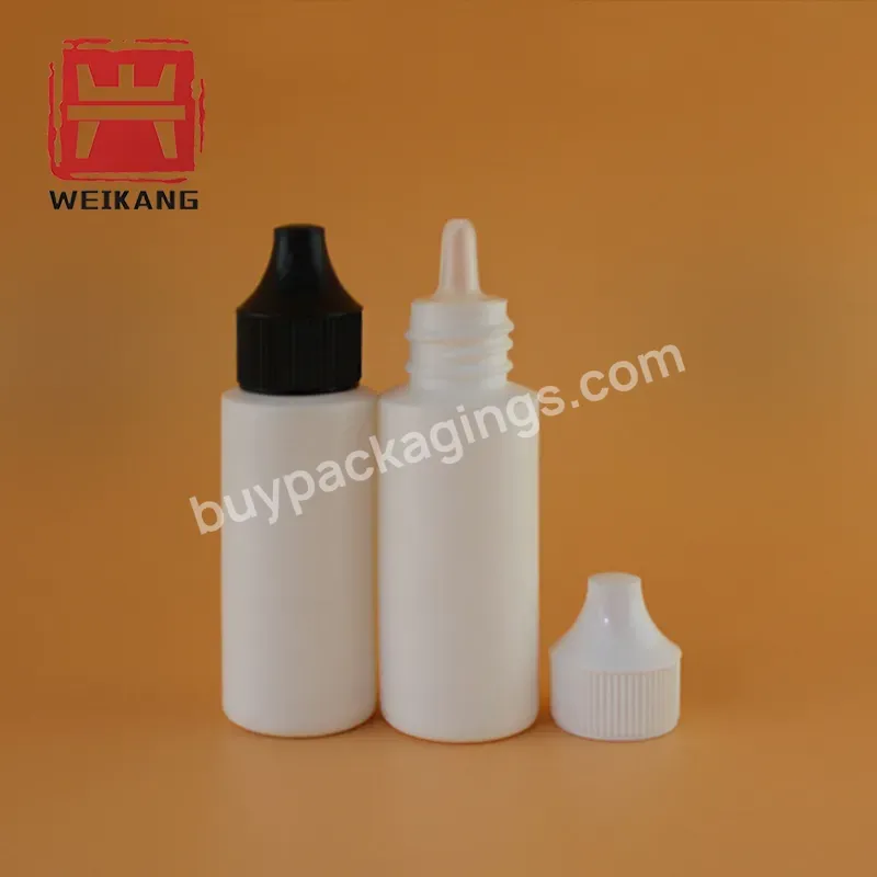 Pharmaceutical Package Manufacture Wholesale Plastic Drop Container 30ml Pe Eye Dropper Bottle Medical Squeeze Drop Bottle