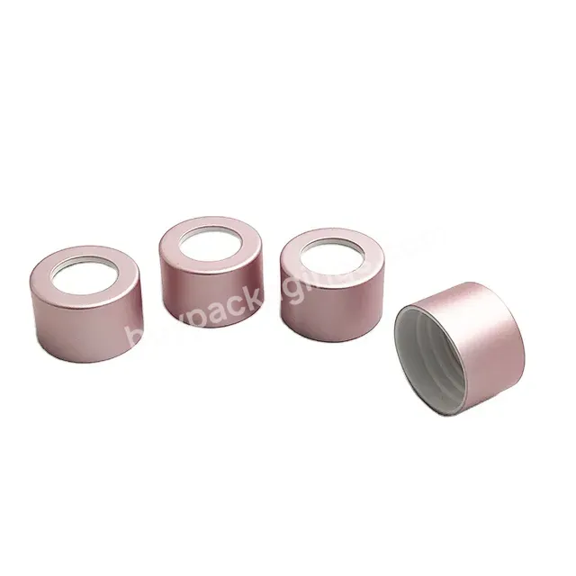 Pink Aluminum Diffuser Lid For Square Glass Bottle Manufacturer/wholesale