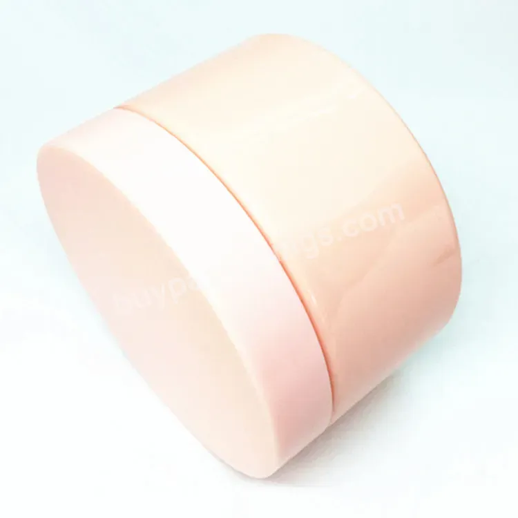 Pink Color Pet Plastic 100ml 150ml 200ml Empty Cosmetic Hair Gel Jar