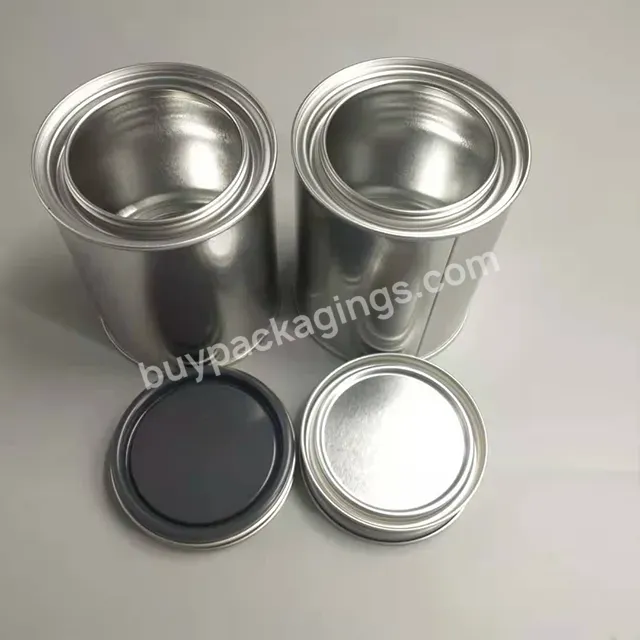 Pint Empty Can With Lever Lid For Paint Packaging