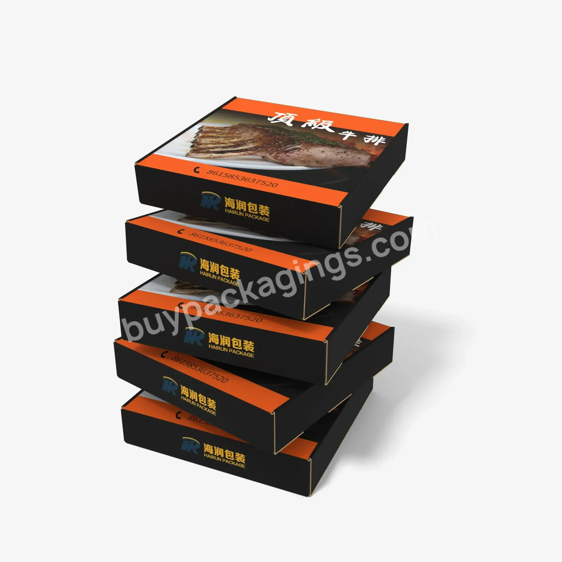 Pizza Box Restaurant Take Out Pizza Boxes Food Containers Takeaway Packing Box