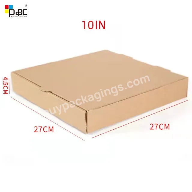 Pizza Candy Gift Custom Box Package Corrugated Square Pizza Package Cardboard For Pizza Kraft Importers