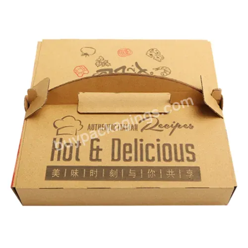 Pizzeria Bakery Restaurant Party Packaging Corrugated Food Pizza Boxes