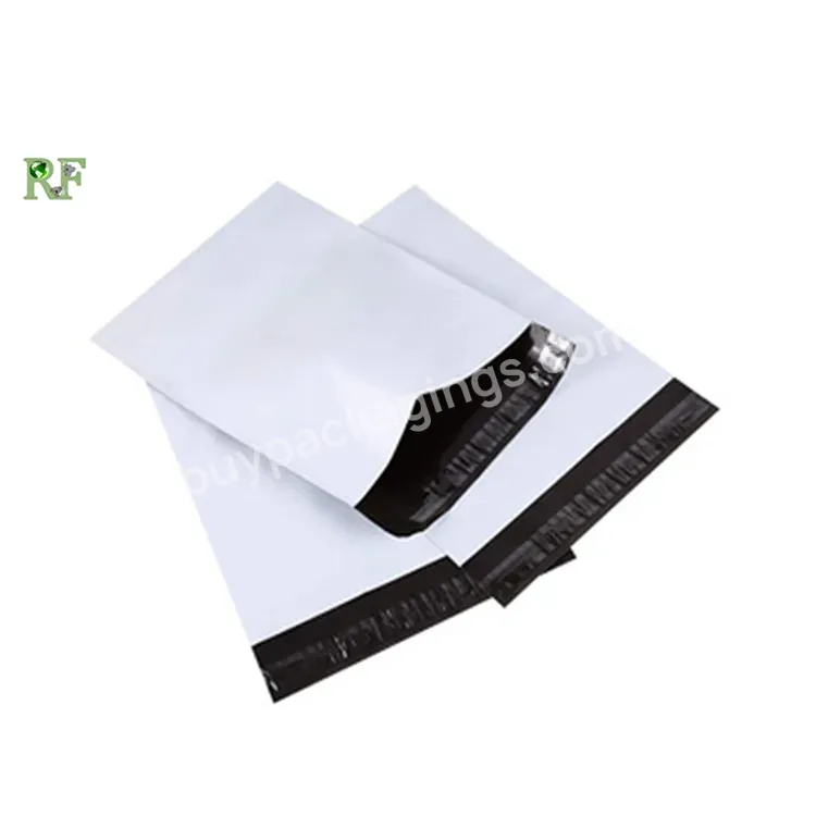 Plain White Color Poly Mailer Ldpe Waterproof Poly Shipping Bags Self Seal Courier Bag