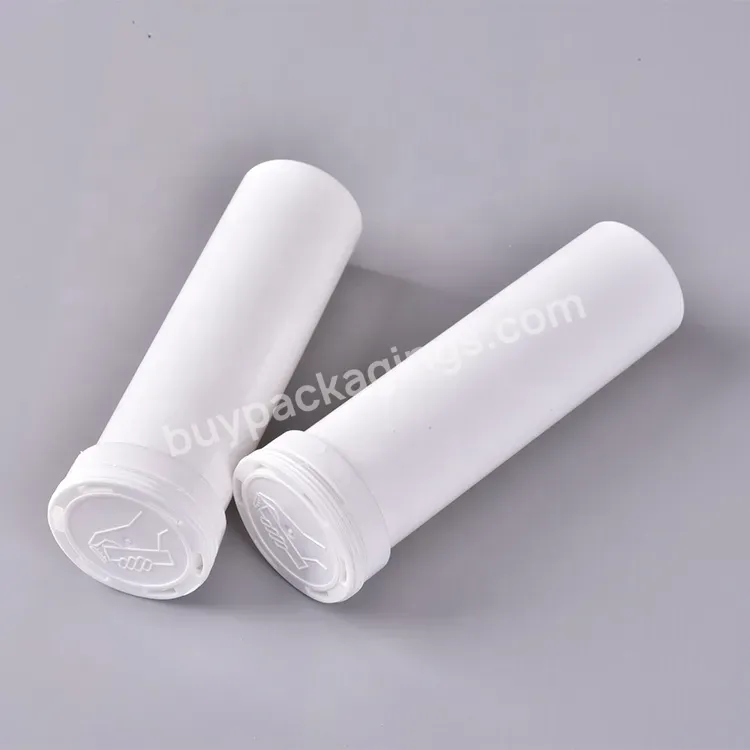 Plastic 10-piece Vc Effervescent Tablet Tube For Redoxon Effervescent Vitamin C Tablets