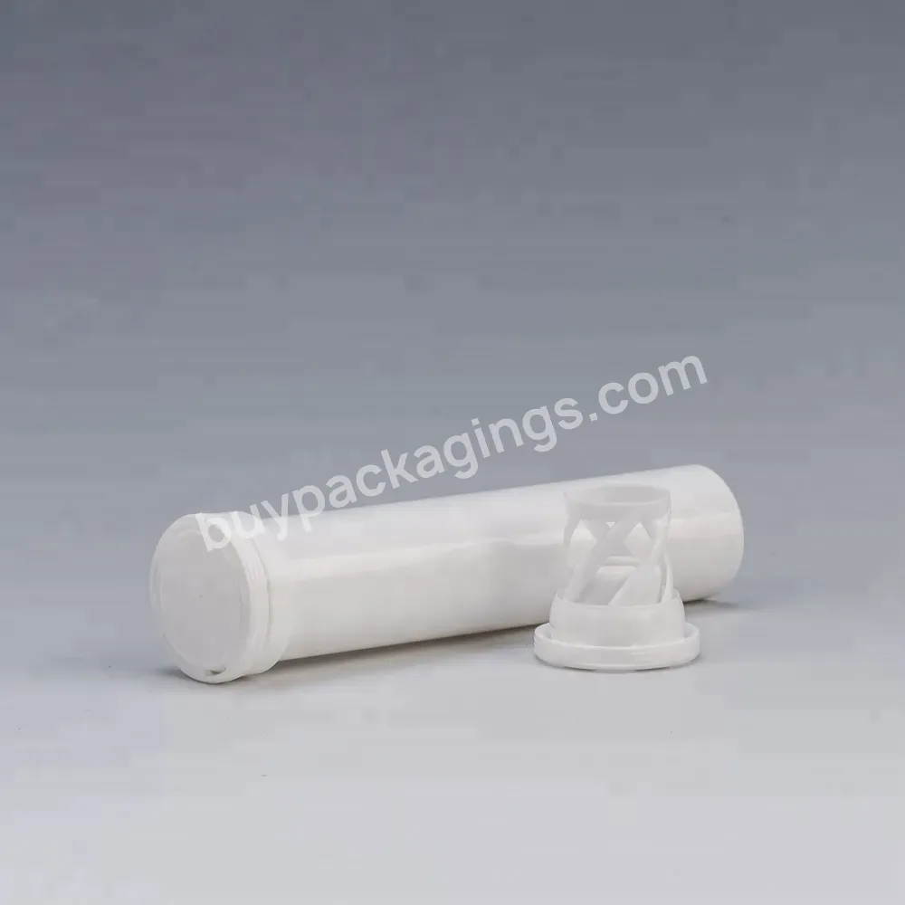 Plastic 133mm Height Multivitamin Tablet Packaging Effervescent Vitamin C And Calcium Tablets Tubes With Free Sample