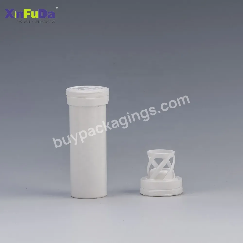 Plastic 133mm Height Multivitamin Tablet Packaging Effervescent Vitamin C And Calcium Tablets Tubes With Free Sample