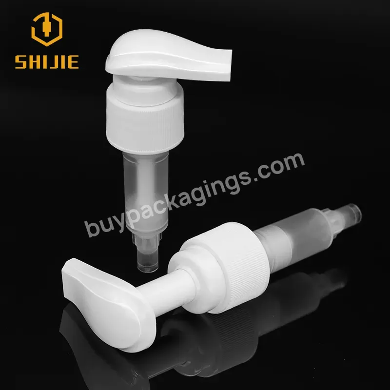 Plastic 28/410 24/410 28/410 Smooth Lotion Pump Left Right Locked Screw Soap Pump Shampoo Pump Head For Bottle