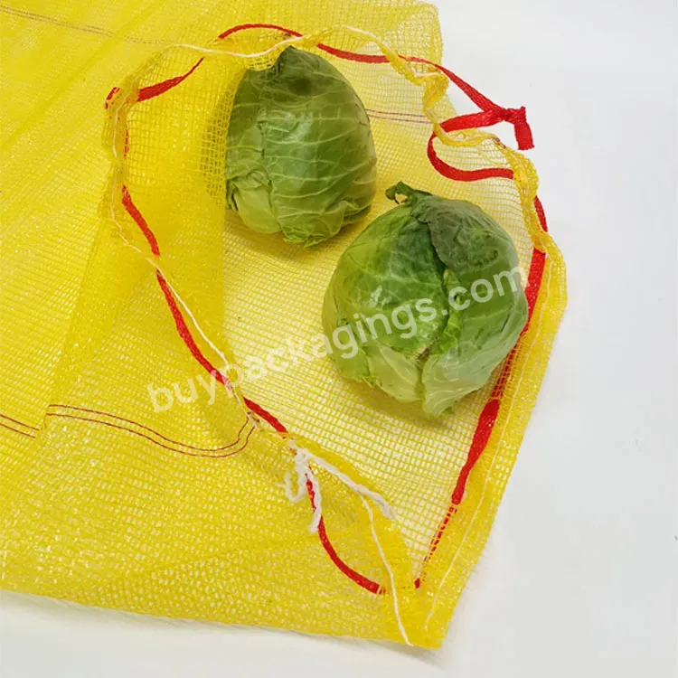 Plastic 50x80 Packing Pp Vegetable Net Bag 50kg Potato Garlic Fruit Orange Firewood Mesh Bag Onions Bags