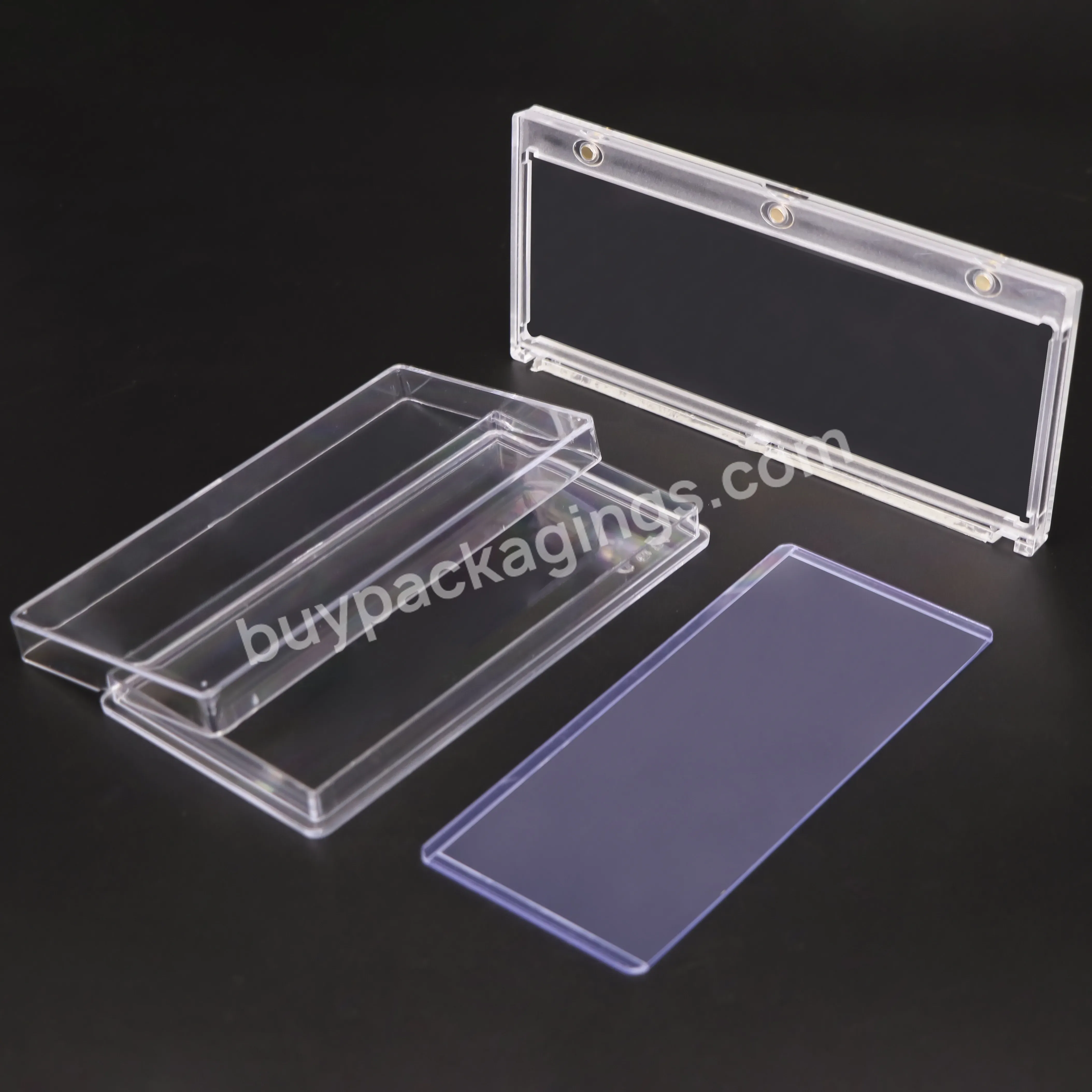 Plastic Acrylic Case Archival Holder Money Banknote Collecting Dollar Bill Holder Us Currency Slab Commemorative Banknotes Case