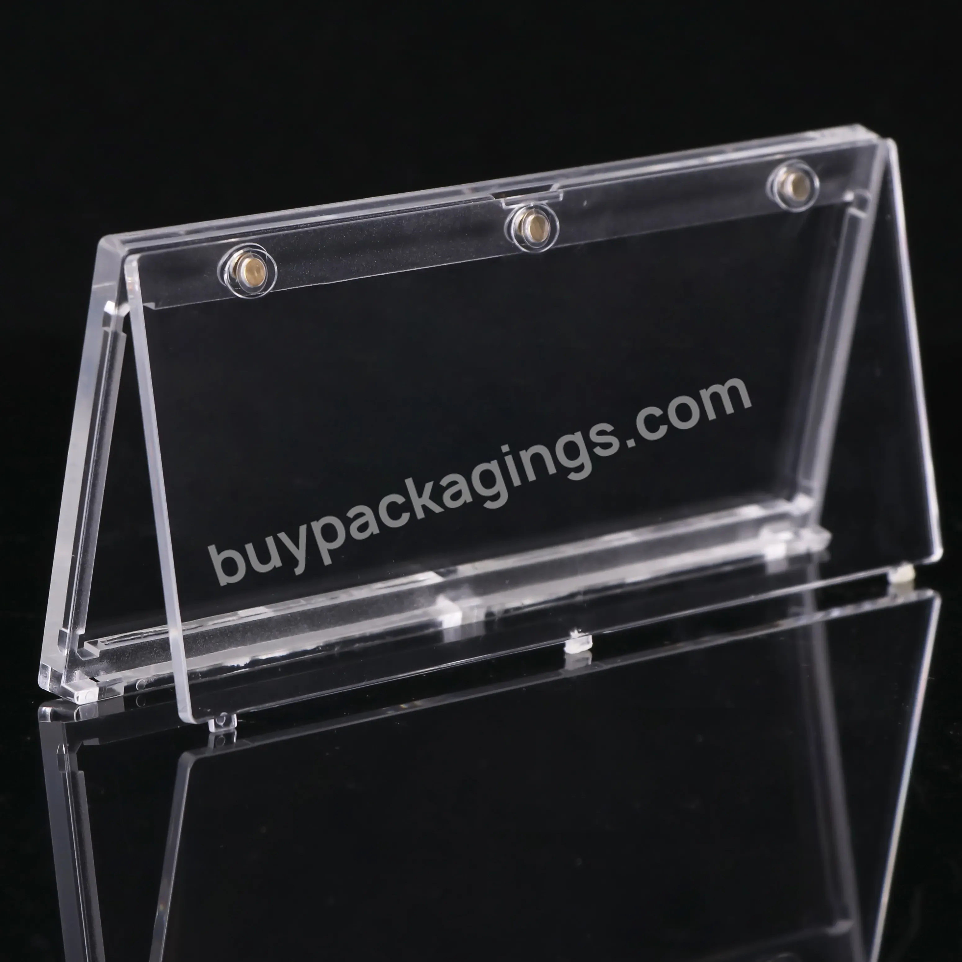 Plastic Acrylic Case Archival Holder Money Banknote Collecting Dollar Bill Holder Us Currency Slab Commemorative Banknotes Case