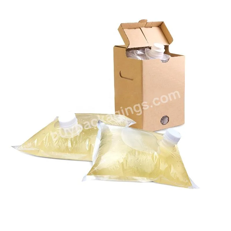 Plastic Aseptic High Quality Bag In Box Wine Dispenser Tea Packaging Bag Security Juice Bag Custom Pe Heat Seal Beverage Cn;gua