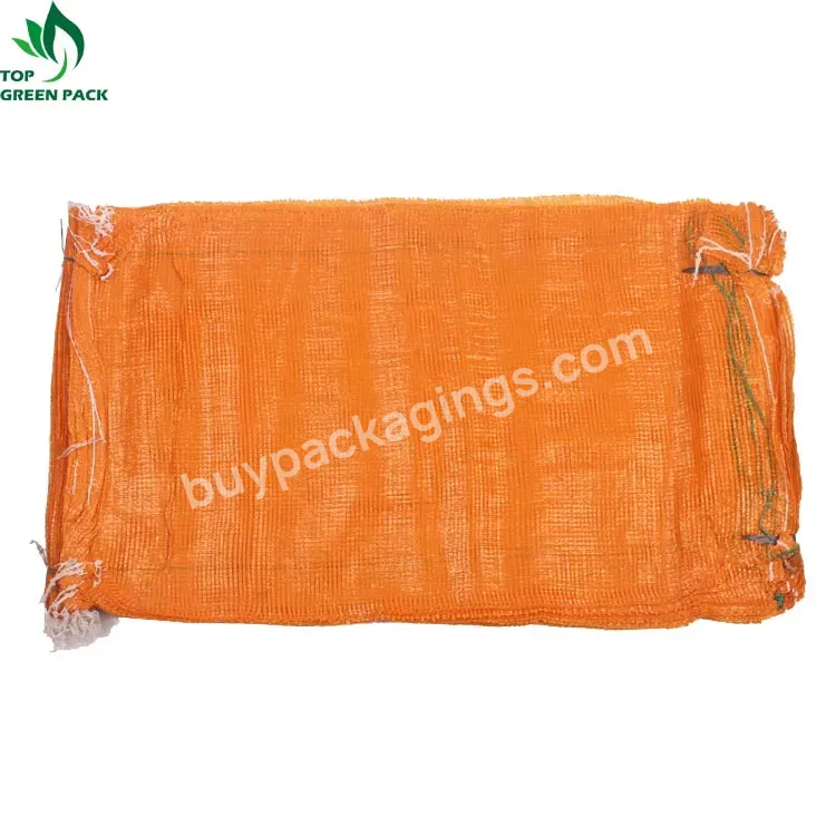 Plastic Best Selling Onions Bag Pe Raschel Mesh Bags For Packing Potato