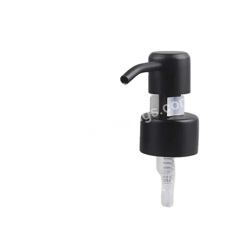 Plastic Black Matte Stainless Steel 24/410 28/400 Cream Pump Uv Shampoo Dispenser Lotion Pump - Buy Hot Liquid Dispenser Foamsoap Lotion Pump Caps Hand Wash Bottle Pump,Rotary Foam Pump 24 24/415 24mm 28mm Screw Lotion Pump Dispenser With Lock,Custom