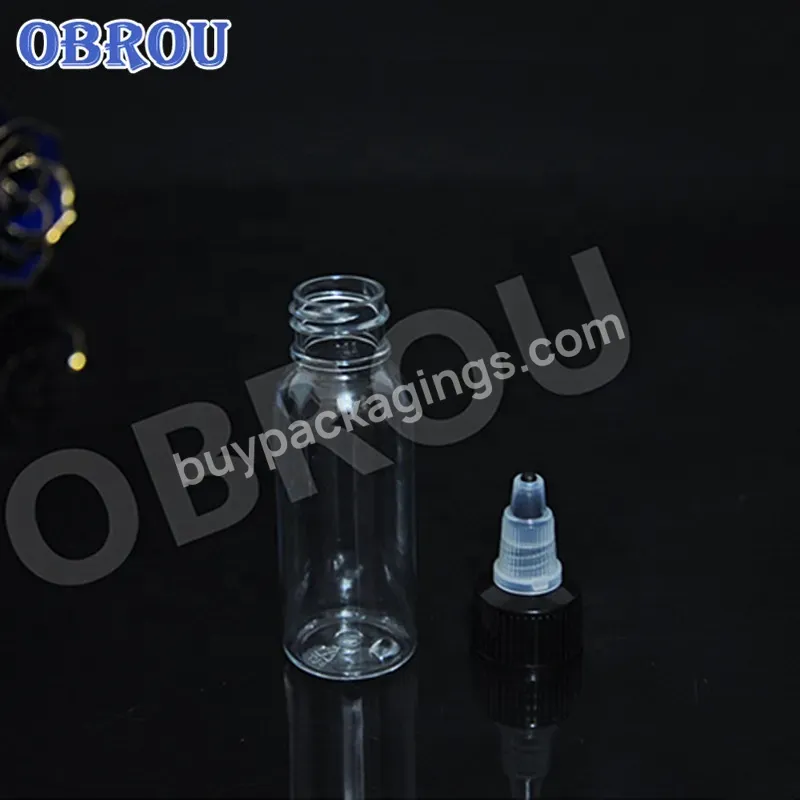 Plastic Bottle With Twist Top Cap For Solvents Oils Paint Ink Squeeze Bottle With Twist Top Cap Tip Applicator