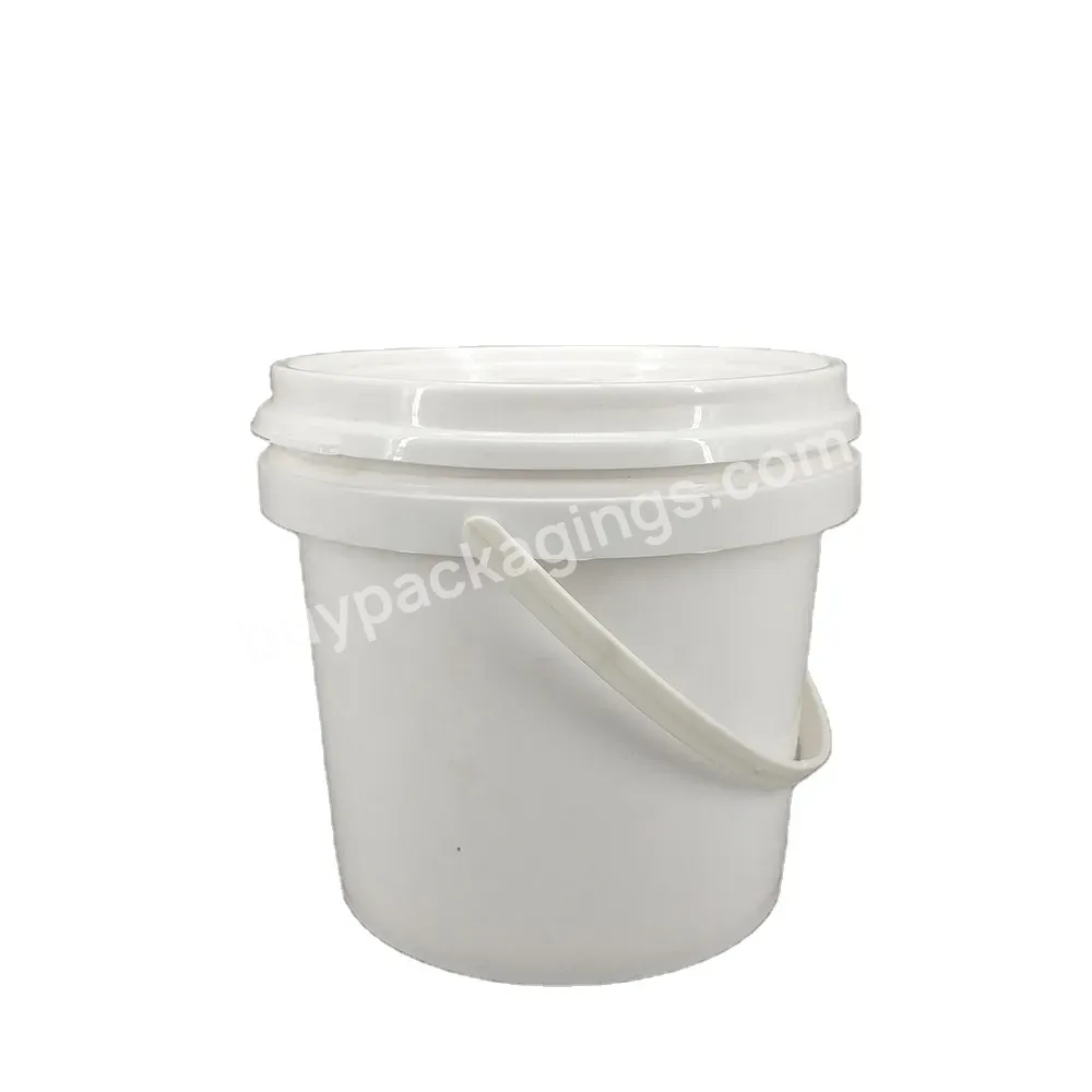 Plastic Bucket Supply 2l 5l 10l 15l 20l Round Plastic Bucket In Food Grade