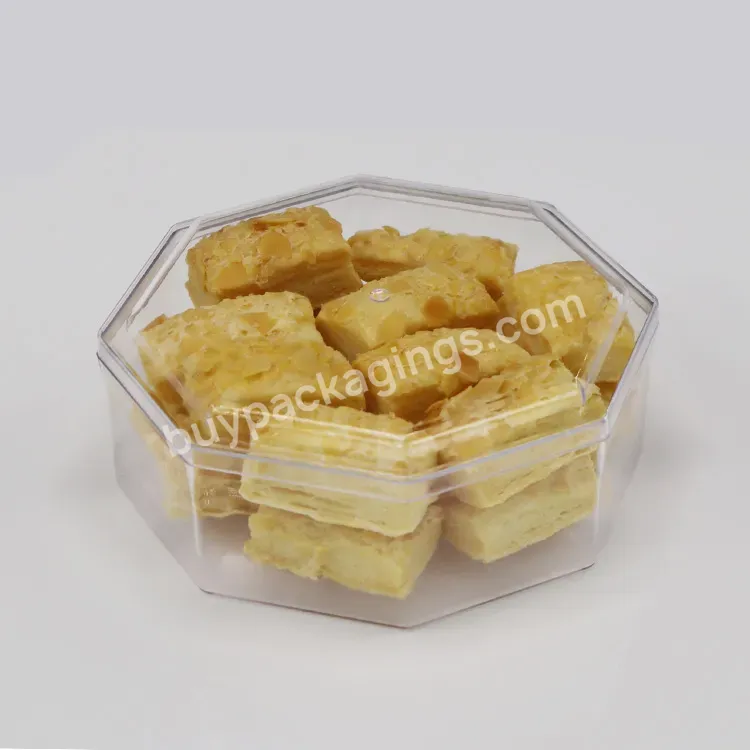 Plastic Candy Boxes Clear Packaging Case For Food Chocolate Candy Packaging Truffle Donut Box Acrylic Dessert Box