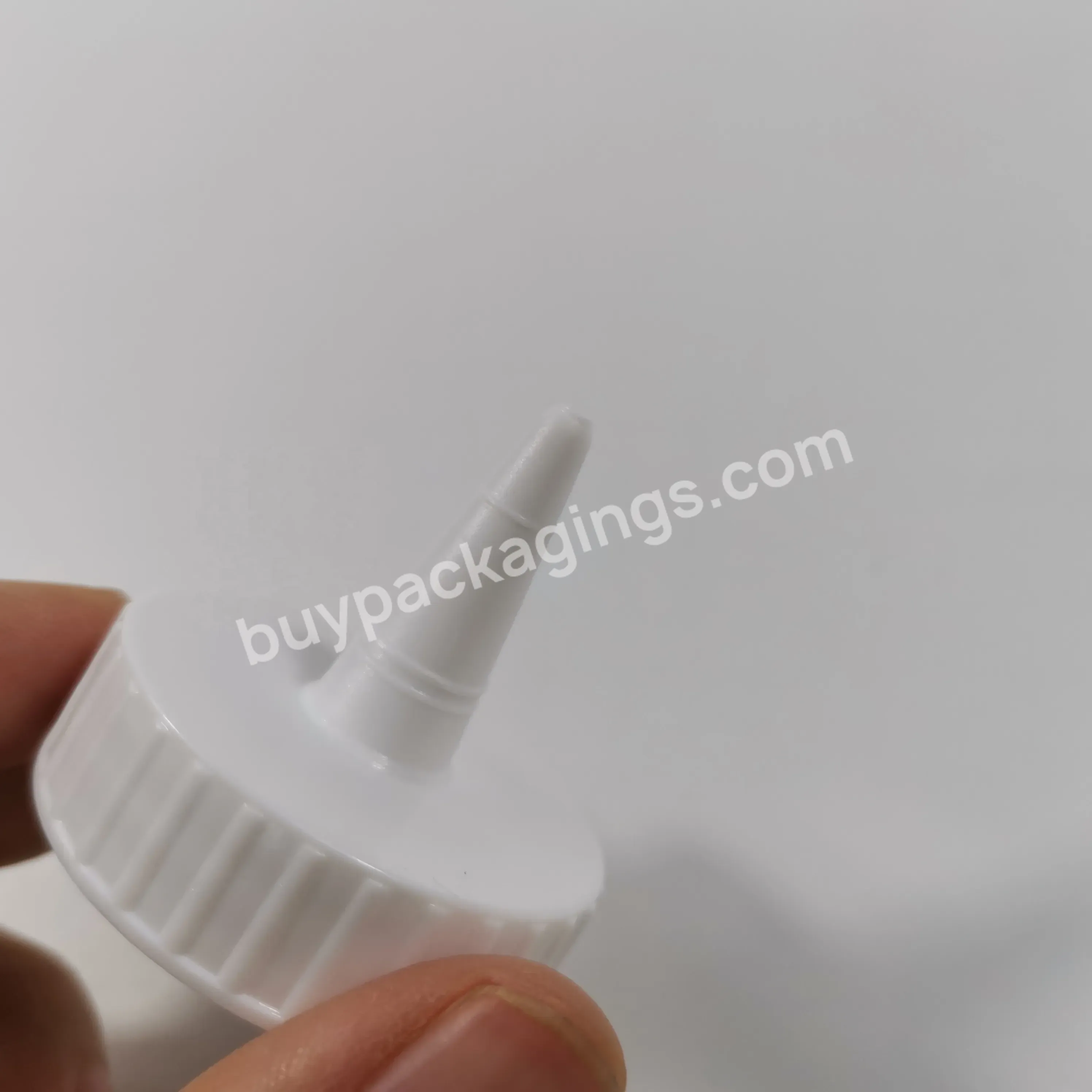 Plastic Cap Manufacturer Custom 38/400 Mm Sauce Bottle Lids Glue Bottle Spout Caps