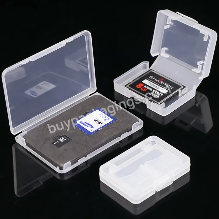 Plastic Cf Tf Sd Game Card Storage Box Card Holder Sd Memory Card Cases - Buy Cf Tf Sd Game Card Storage Box,Card Holder,Sd Memory Card Cases.