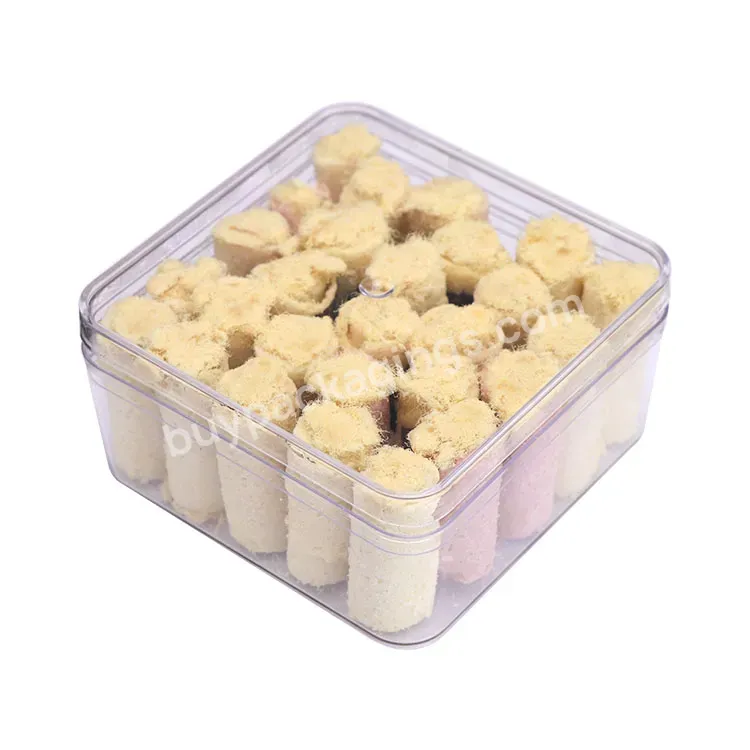 Plastic Clear Box For Ferrero Rocher Chocolate Wholesale Manufacture Chocolate Box For Sweets Milk Cookie Cheapest Chocolate Box