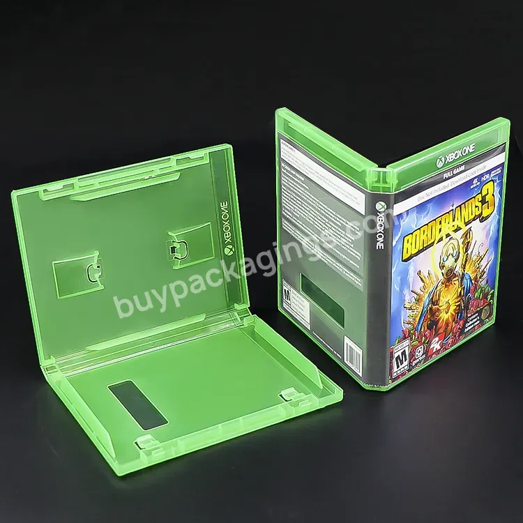 Plastic Clear Green Cover X Box Game Coin Capsule Other Game Accessories Coin Game Case For Xbox One X Box 360