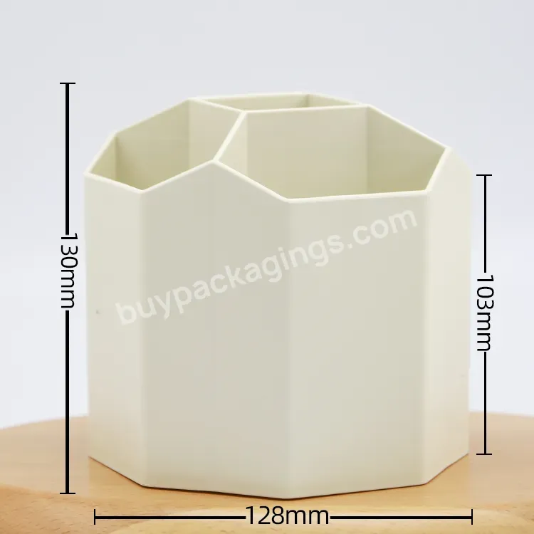 Plastic Container 130mm Promotional Plastic Pen Holder For Desk Organizer Cute Fancy Pencil Holder School Pencil Grip Holder - Buy Promotional Plastic Pen Holder,School Desk Organizer,Pencil Grip Holder.