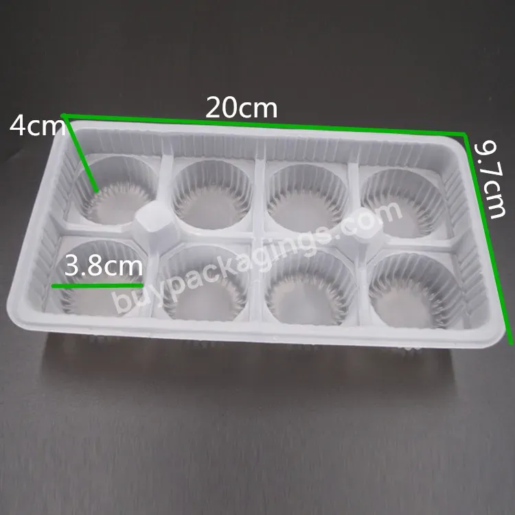 Plastic Cookie Tray For Packaging Biscuit Tray Package Clear Pp Blister Tray