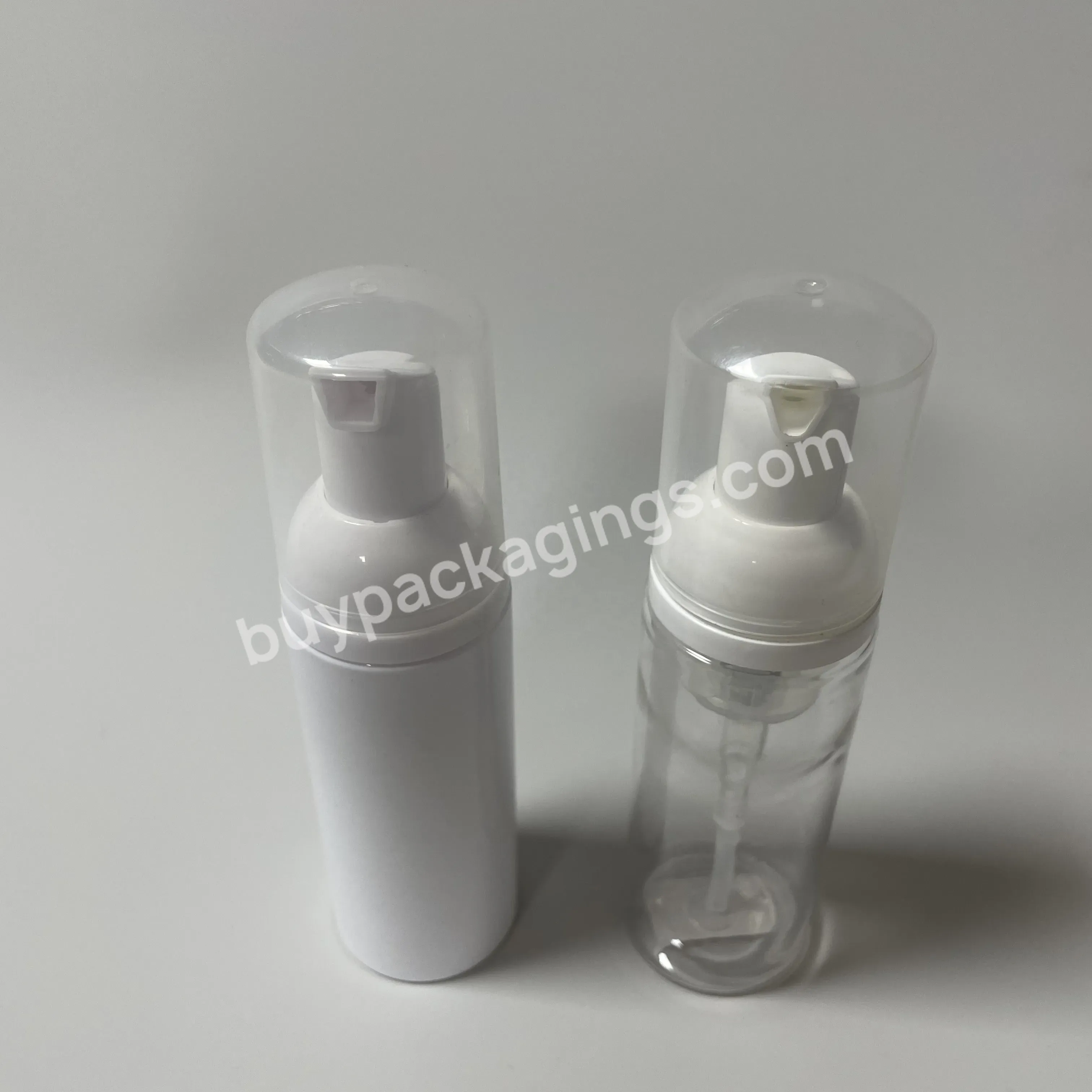 Plastic Cosmetic Empty Pet Facial Cleanser Dispenser Bottles Pump 20ml 30ml 60ml Foam Pump Bottle