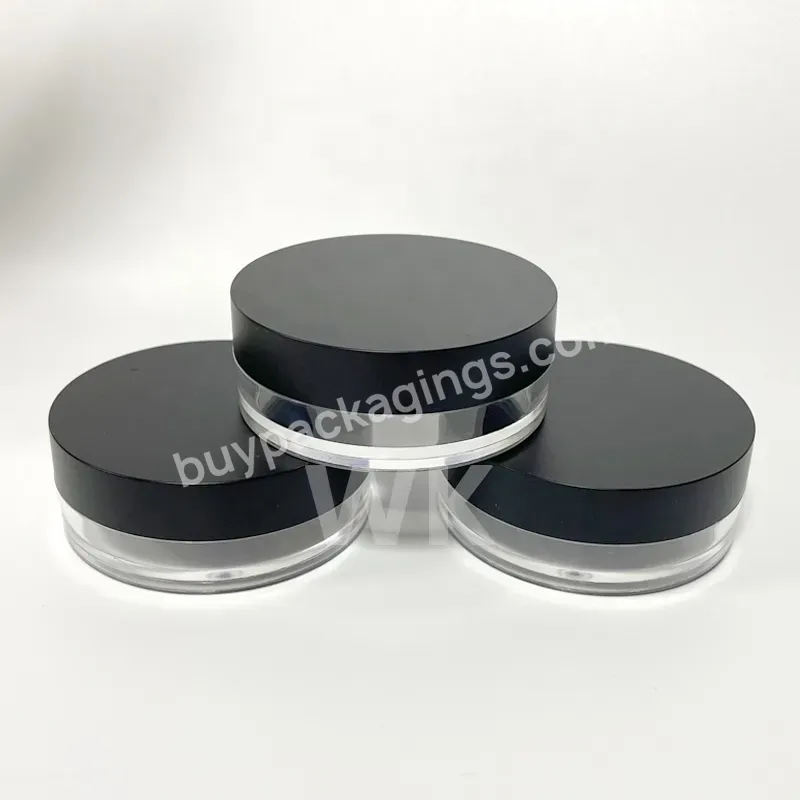 Plastic Cream Plastic Jar Wholesale Cosmetic Packaging Container Other Beauty Face Skin Body Care Cream Makeup Sets Jar