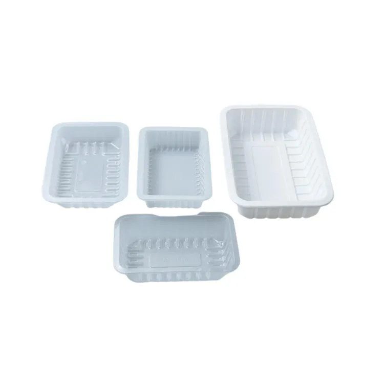 Plastic Disposable Square Frozen Food Mini Plastic Trays