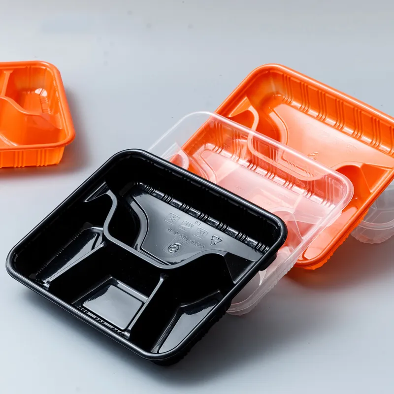 Plastic Disposable Square Frozen Food Mini Plastic Trays