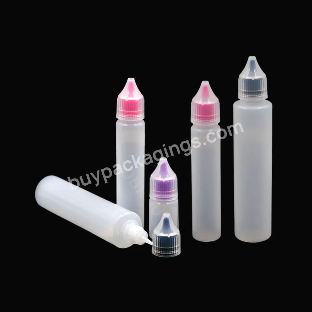 Plastic Dropper Bottles 10 Ml 30 Ml 60 Ml Empty Motor Oil Wholesale Plastic Bottle With Childproof Tamper Evident Cap