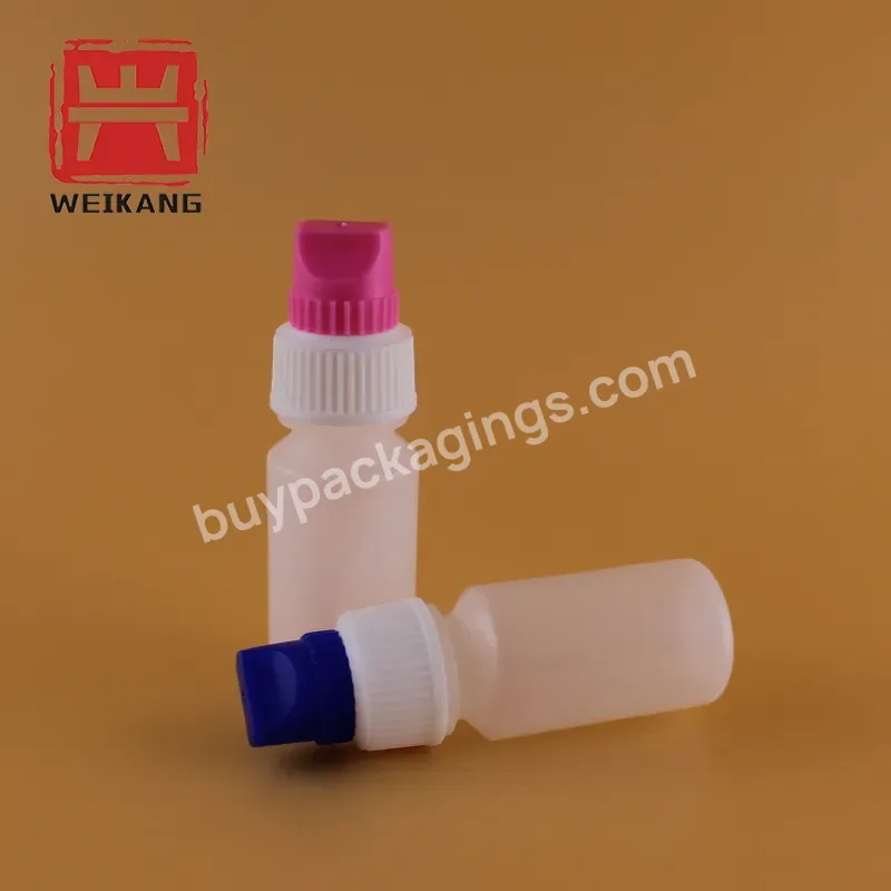 Plastic Eye Drop Bottle Manufacturer Mini Ldpe Liquid Medicine Eye Dropper Squeeze Bottle