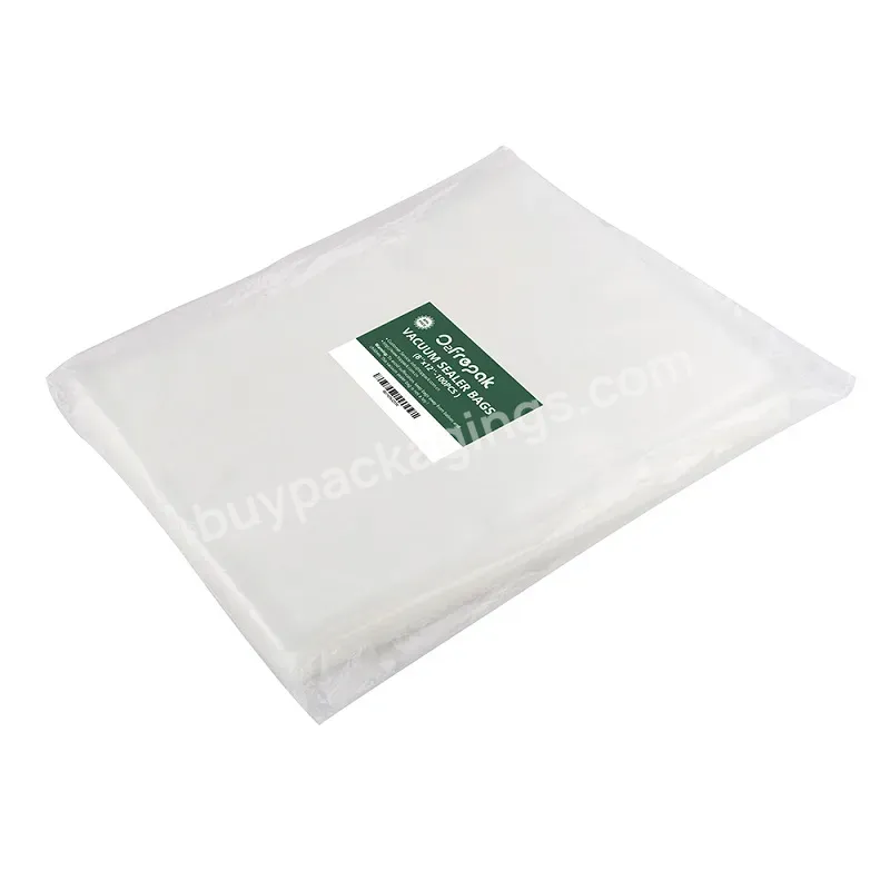 Plastic Food Saver Grade Sealing Nylon Polythene Embossed Type A Vacuum Sealer Storage Packing Packaging Bags