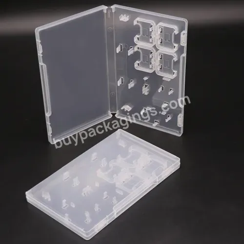 Plastic Game Accessories Clear 4 Switch Game Case For Sony Nintendo Switch Sd Dvd Ds 3ds Game Boy Gb Protector Box