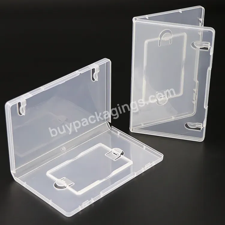 Plastic Game Memory Card Holder Super Clear Shell Cover Universal Gaming 1.5mm Card Case For Psp Nintendo Switch Ps