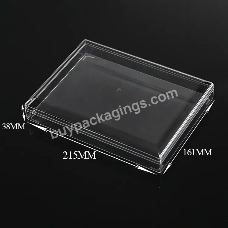 Plastic Gpps Cake Packaging Chocolate Box Candy Containers Biscuit Packaging Snacks Packaging Cake Box Cookie Box